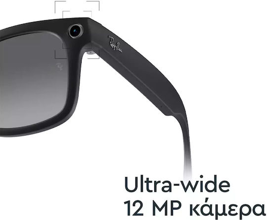 Meta Meta Wayfarer Gen 1 Gradient Graphite Smart Glasses Black
