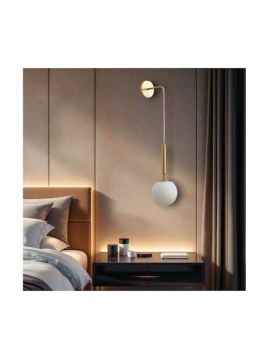 Lamp Wall with Socket G9 Gold