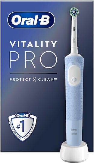 Oral-B D103 Pro Ηλεκτρική Οδοντόβουρτσα με Χρονομετρητή Μπλε