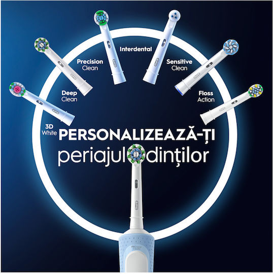Oral-B D103 Pro Ηλεκτρική Οδοντόβουρτσα με Χρονομετρητή Μπλε