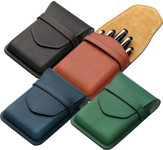 Pilot Somes Marineleder Stiftetui 5 Instrumente Sls5-11-nv 4902505643569