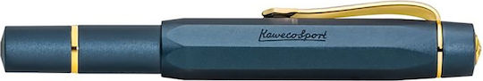 Kaweco Sport Al Navy Πένα Γραφής Μπλε με Μπλε Μελάνι