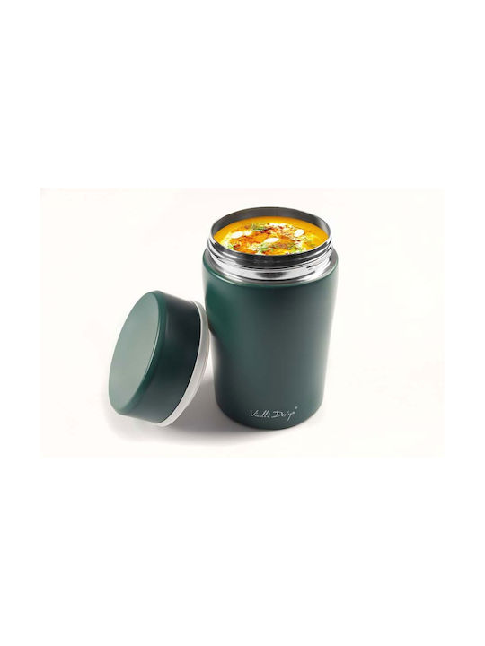 Vialli Design Cutie pentru Mâncare Termos Inox Verde 500ml 1buc