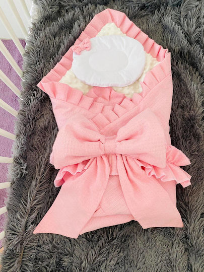Blanket Nursery Swaddling Blankets Pink 75x75cm