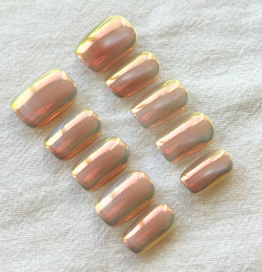 Nailvana Tipsuri Unghii False Handmade Sunset Glow Press-on Medii