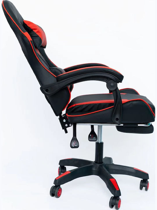 Bakaji 02842904 Gaming Chair with Footrest Red