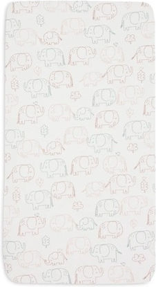 Jollein Baby Sheet Crib Flannel Fitted Beige 70x140cm