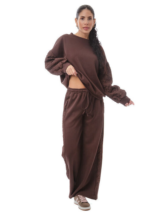Jogginganzug Brown