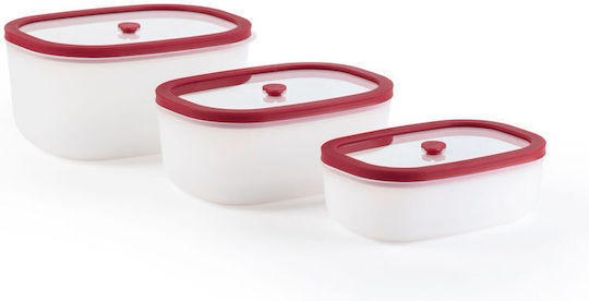 Berkel Cutie De Prânz Din Plastic Roșu 9.3cm