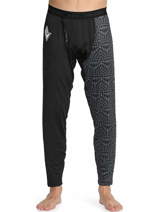 Volcom Vscience Ανδρικό Ισοθερμικό Παντελόνι Μαύρο