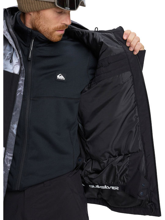 Quiksilver Sycamore EQYTJ03514-KVJ2 Мъжко Яке за Ски и Сноуборд Черен
