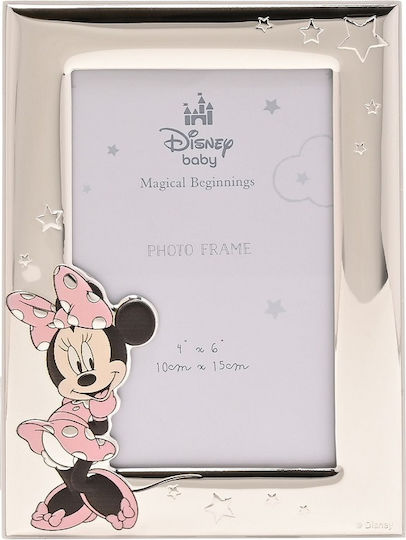 Disney Minnie Παιδική Κορνίζα Ασημένια σε Ασημί Χρώμα
