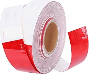 Pyramid Self-Adhesive Tape Red 25m 1pcs 0737214296317