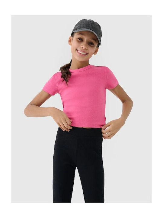 Kinder-T-Shirt Fuchsie