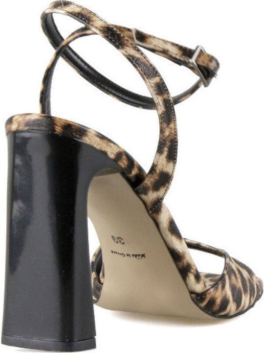 Sandalen Animal Print