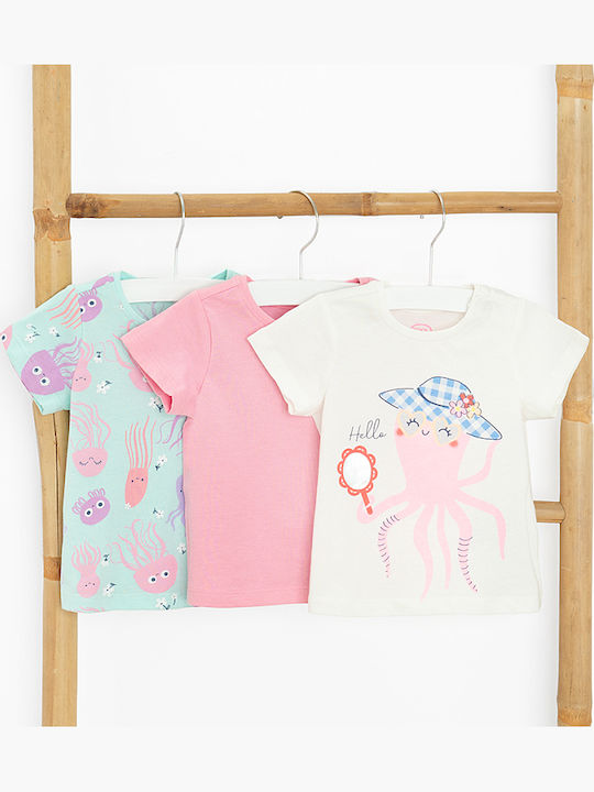Set Kinder-T-Shirts Mehrfarbig