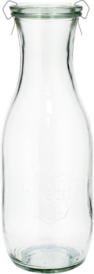 Weck Bottiglia Grătare comerciale Sticlă con tappo a vite Verde 1062ml Weck Bottiglia Grătare comerciale Sticlă con tappo a vite Verde 1062ml