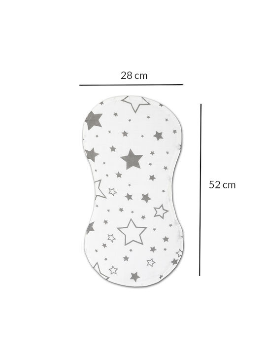 Kidizi Baby Burp Cloth Roz 52x28εκ. 3buc