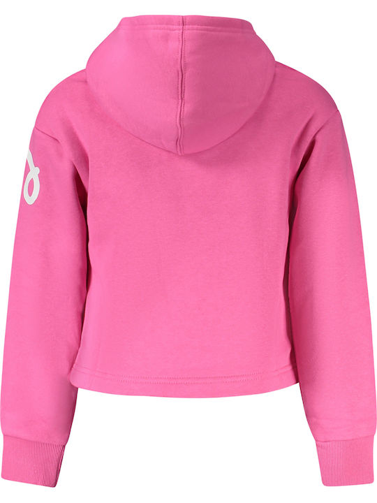 Kids Sweatshirt with Hood and Pockets Fuchsia CHUCK