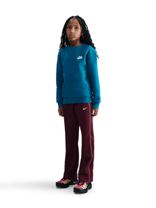 Полар Детски Суичър Зелен Sportswear Club