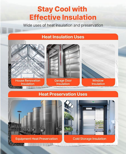 Vevor Material for Thermal Insulation LBPEQPMRFSFS7CRVM001V0