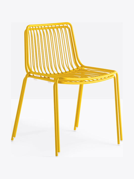 Scaun de exterior Metalic Pedral Petrol 55x53.5x77cm