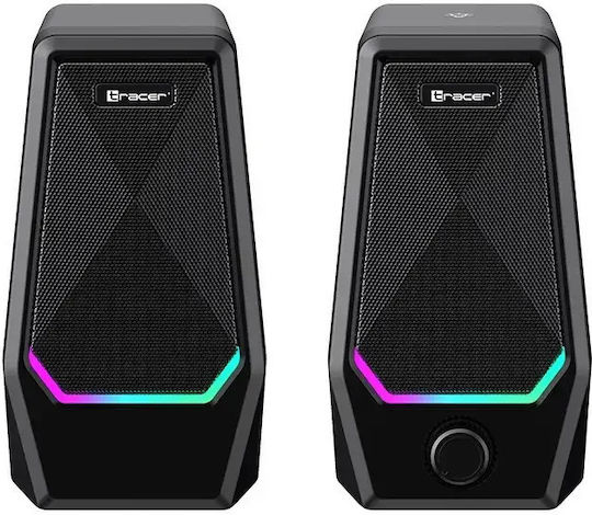 Tracer Loop 2 Компютърни тонколони 2.0 с RGB осветление и мощност 6W