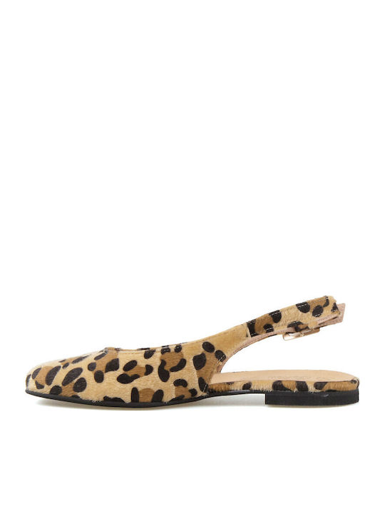 Pantofi balerini pentru femei Slingback cu Bareta