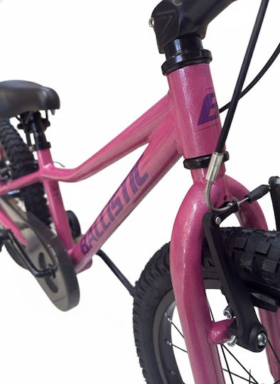 Ballistic Scoop 16" Kinder Fahrrad BMX mit Aluminiumrahmen (2025) Fuchsie