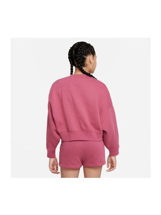 Fleece Hanorac Copii Fuchsia Trend