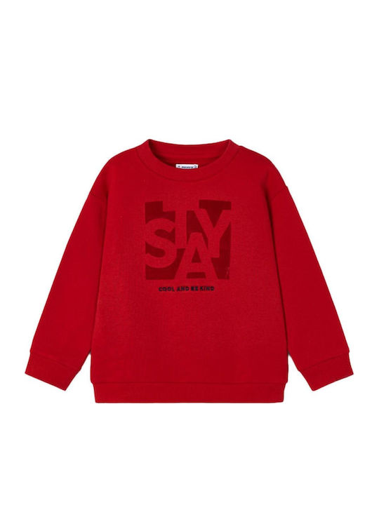 Kids Sweatshirt Red Stay