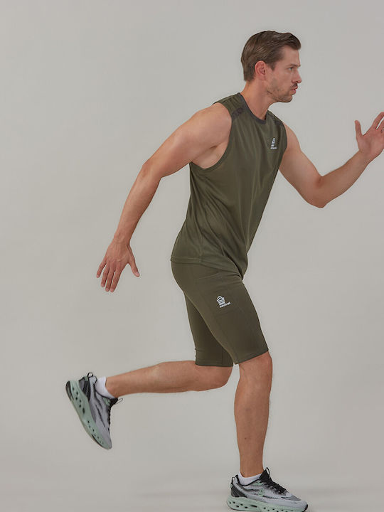 Admiral Men's Sports Short Leggings Green