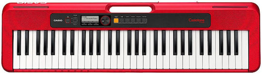 Casio Ключова дума CT-S200RDC7 с 61 Клавиши Червен
