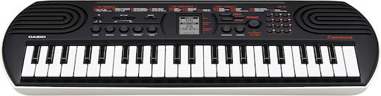 Casio Tastatur SA-81H7 mit 44 Tasten Schwarz