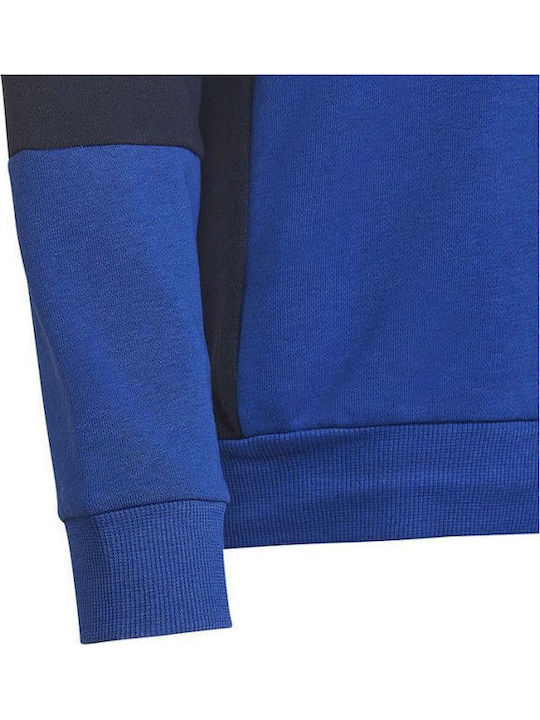 Kinder-Sweatshirt mit Kapuze Mehrfarbig Colorblock