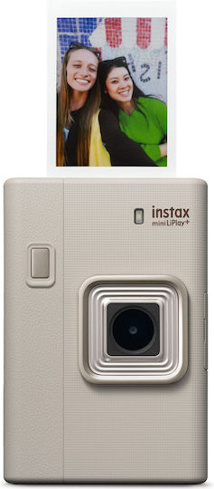 Fujifilm instax mini LiPlay+ Sofort Analoge Kamera Beige