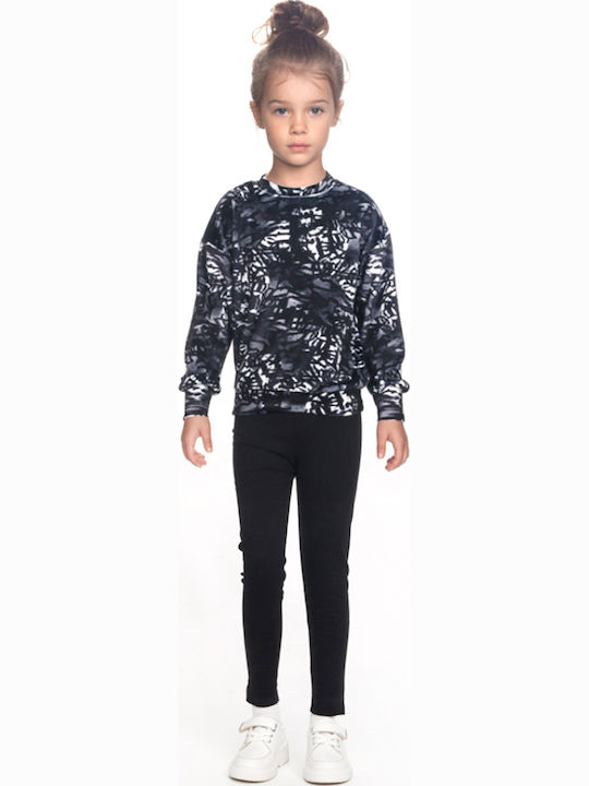 Kinder-Set mit Leggings Winter 2Stück Black