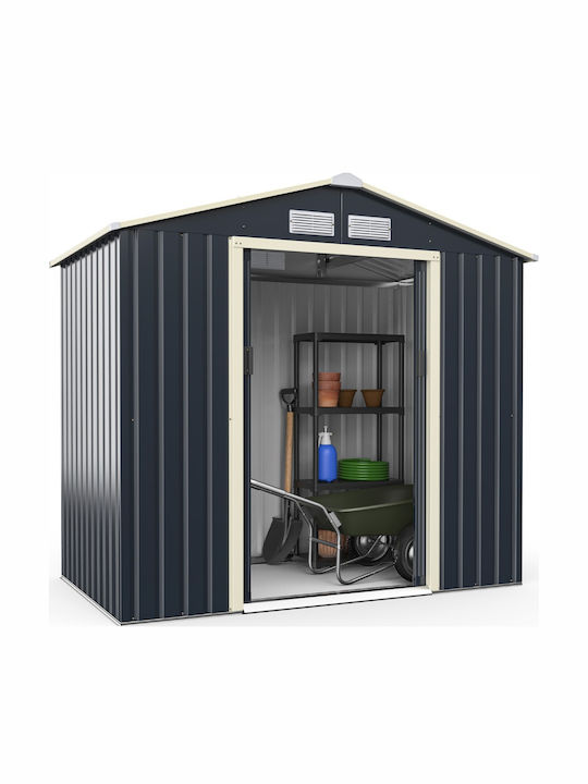 Metallic Garden Shed M2.13xW1.27xH1.95m