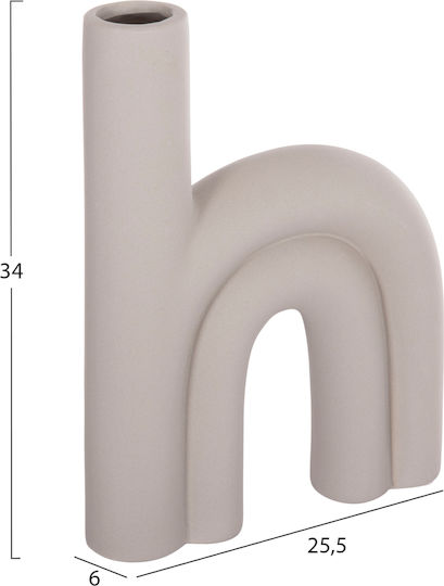 HomeMarkt Dekorative Nummer Arcon aus Keramik Material 1cm