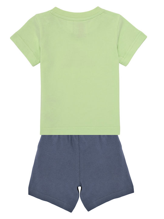 Kinder-Set mit Shorts Sommer 2Stück Multicolour Essentials Logo