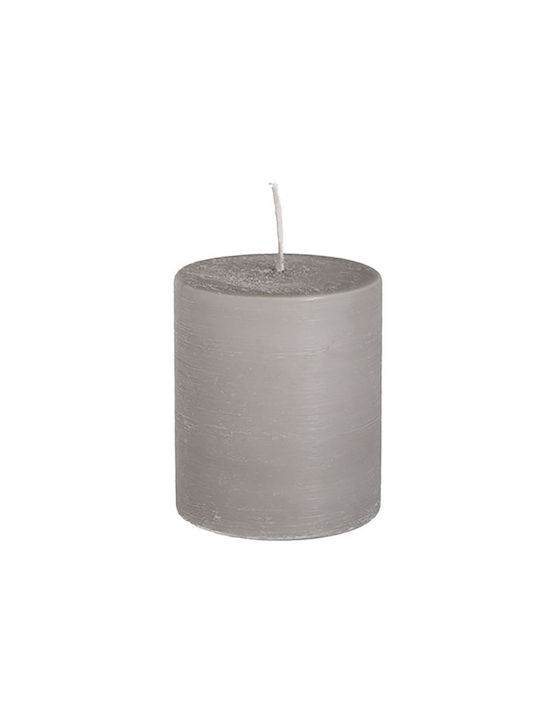 Lumânări Aromatice Gri Deschis White Musk 7x12cm