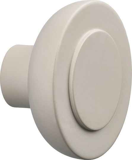 Zone Denmark Wall Hanger Wooden Beige 7.5x7.5x4.5cm