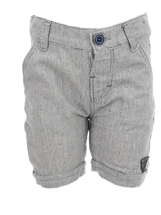 Kids' Set with Shorts Summer 2pcs White/Grey