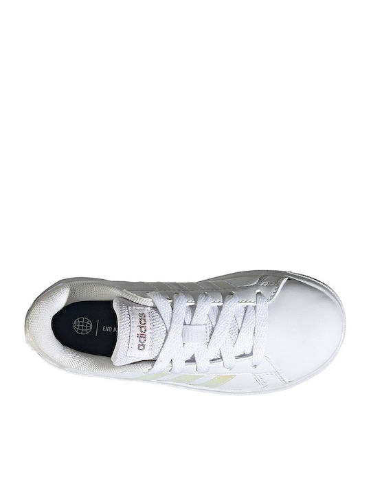 Grand Court GRAND COURT 2.0 K Kids Sneakers Cloud White / Iridescent