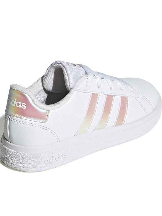 Grand Court GRAND COURT 2.0 K Kids Sneakers Cloud White / Iridescent