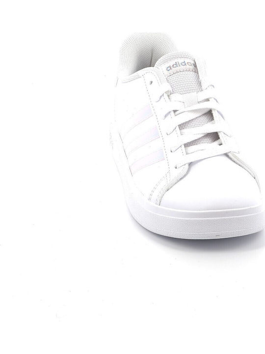 Grand Court GRAND COURT 2.0 K Kids Sneakers Cloud White / Iridescent