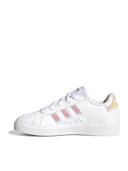 Grand Court GRAND COURT 2.0 K Kids Sneakers Cloud White / Iridescent