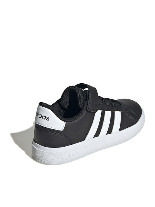 Grand Court GRAND COURT 2.0 Kids Sneakers with Scratch Core Black / Cloud White