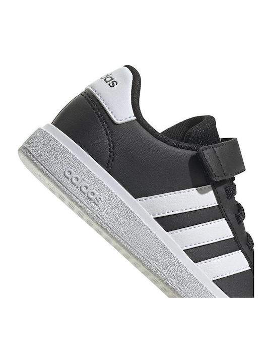 Grand Court GRAND COURT 2.0 Kids Sneakers with Scratch Core Black / Cloud White