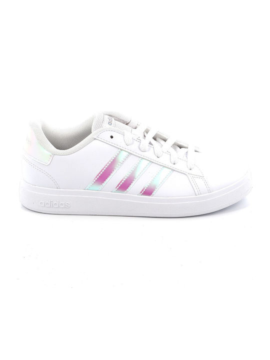 Grand Court GRAND COURT 2.0 K Kids Sneakers Cloud White / Iridescent